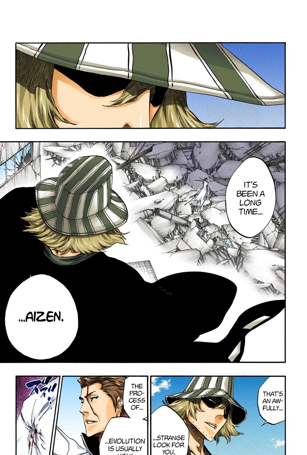 Bleach Colored Manga, chapter 402, page 9