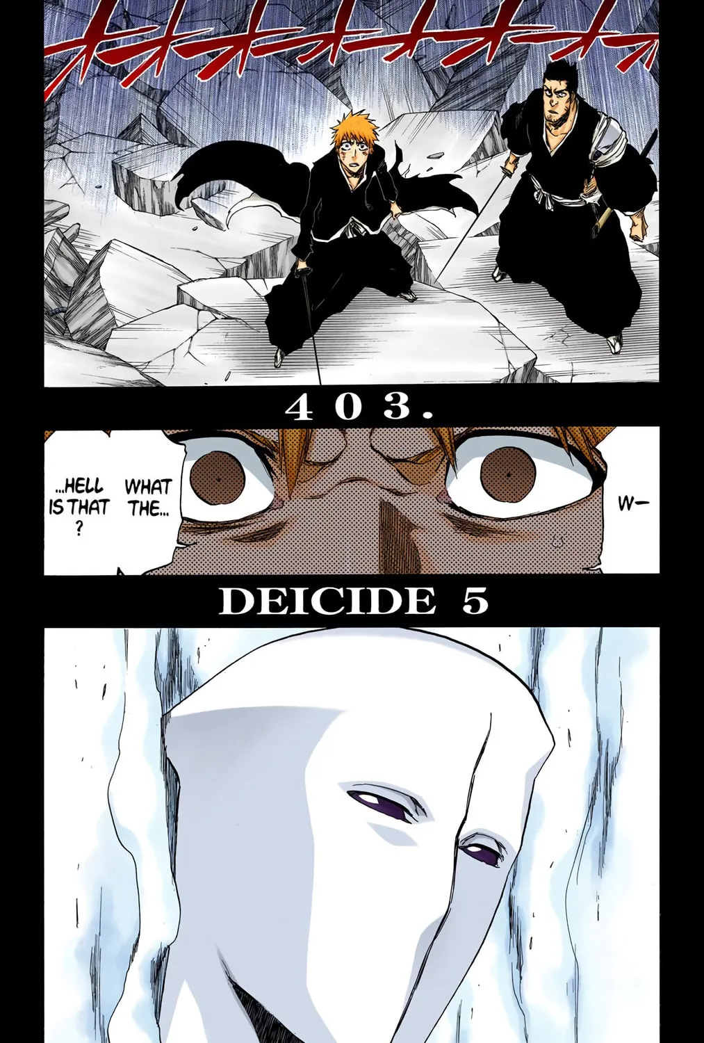 Bleach Colored Manga, chapter 403, page 9