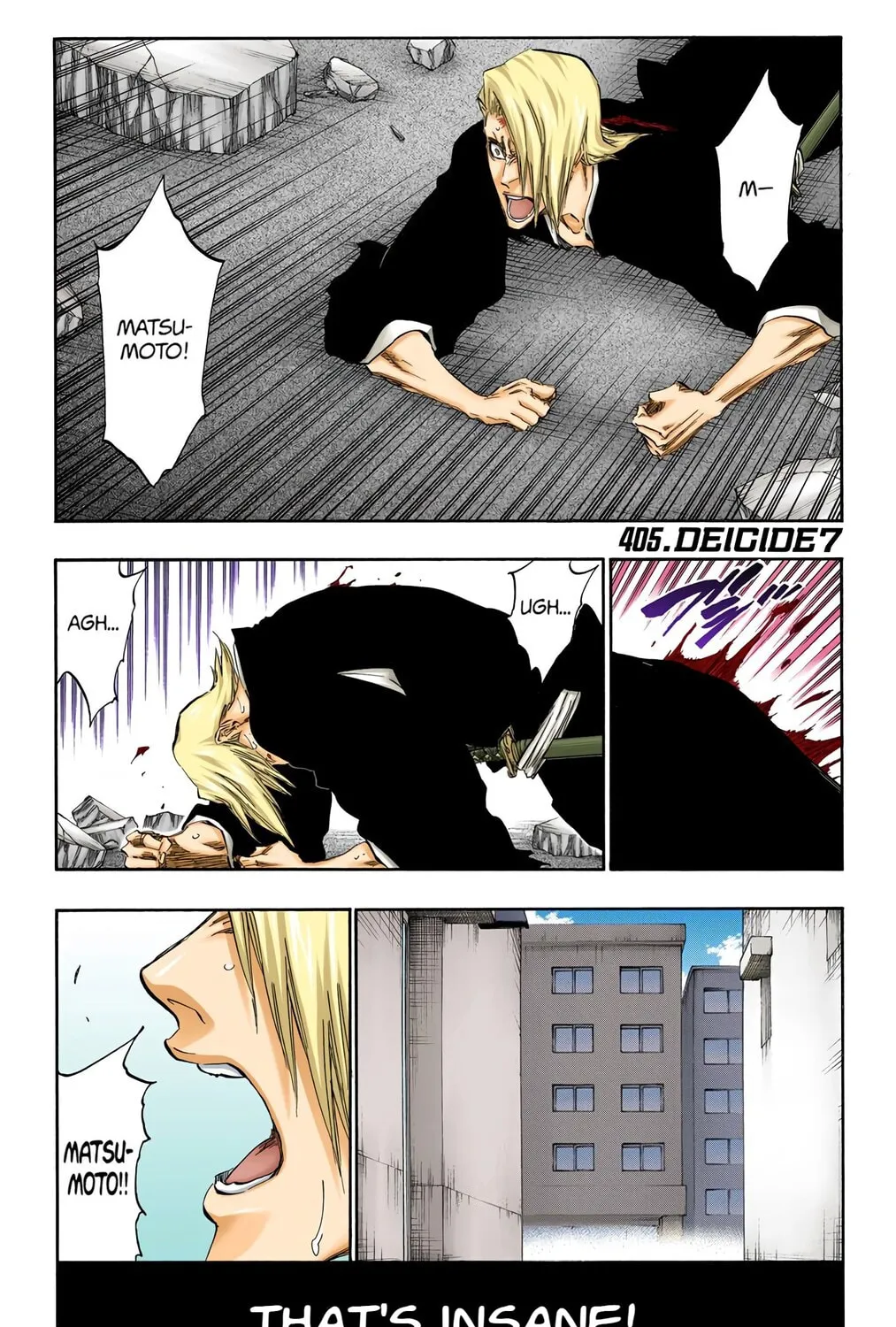 Bleach Colored Manga, chapter 405, page 1