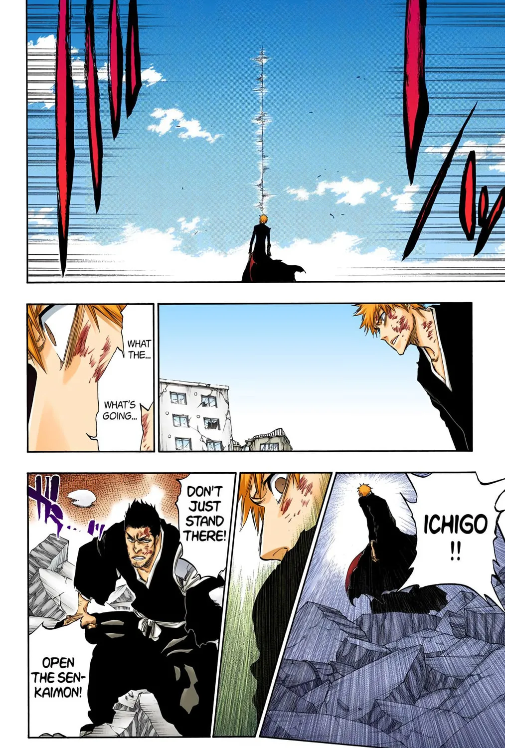 Bleach Colored Manga, chapter 406, page 35