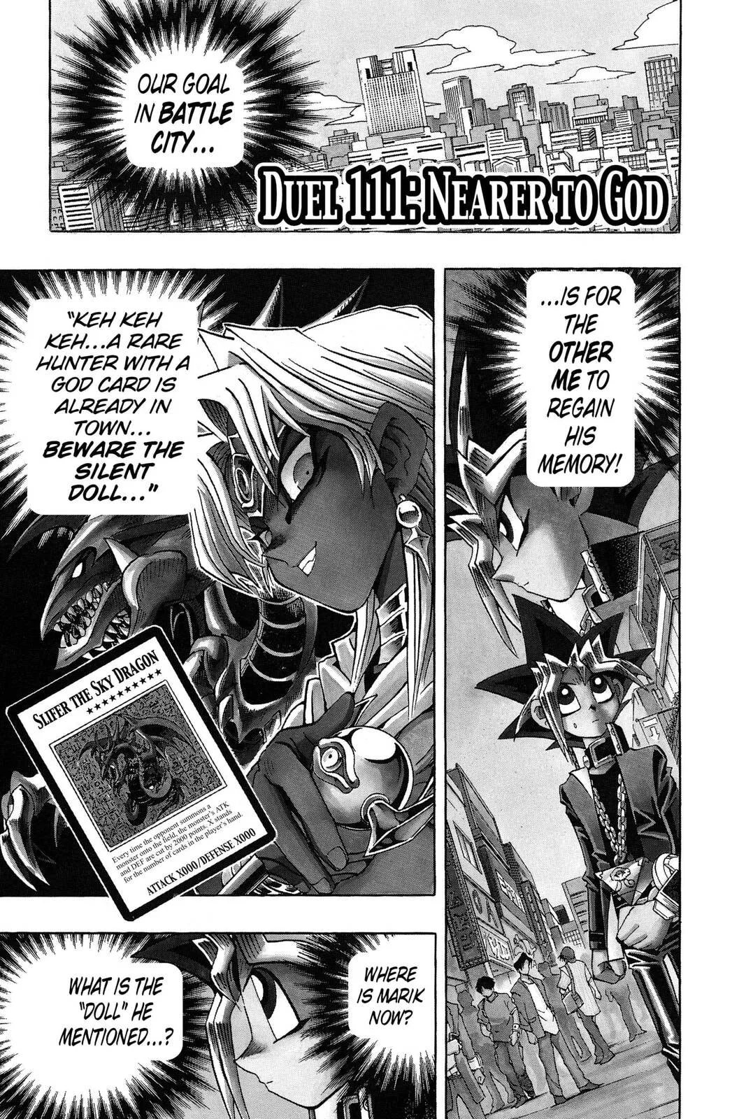 Yu-Gi-Oh!, chapter 170, page 1