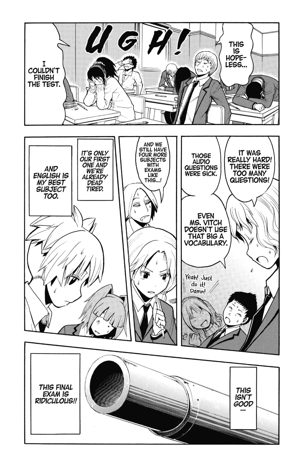 Assassination Classroom, chapter 121, page 3