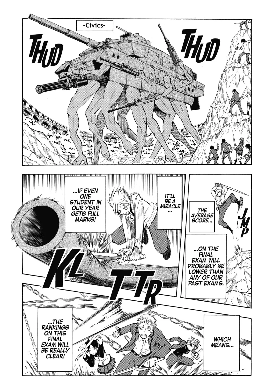 Assassination Classroom, chapter 121, page 4