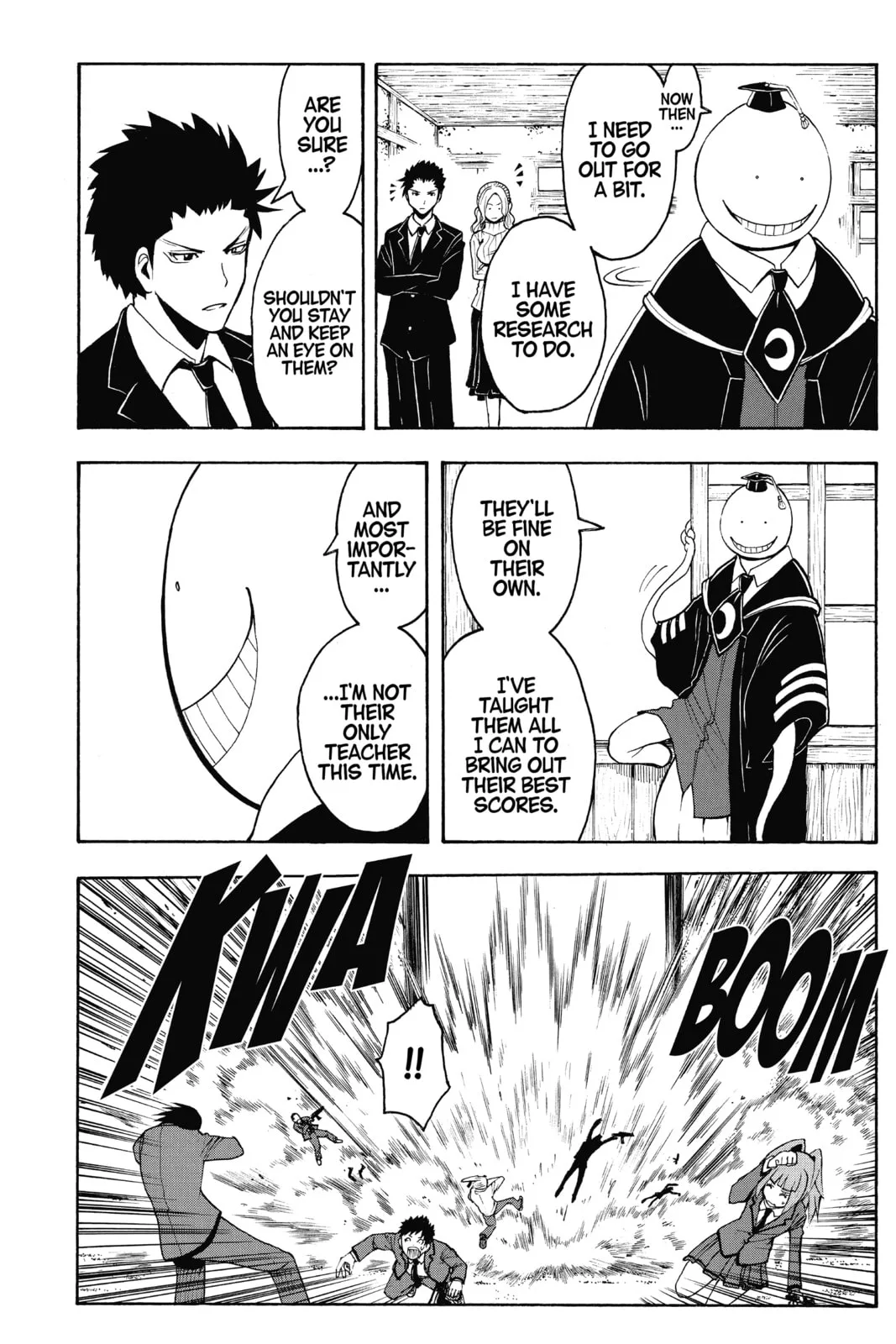 Assassination Classroom, chapter 121, page 14