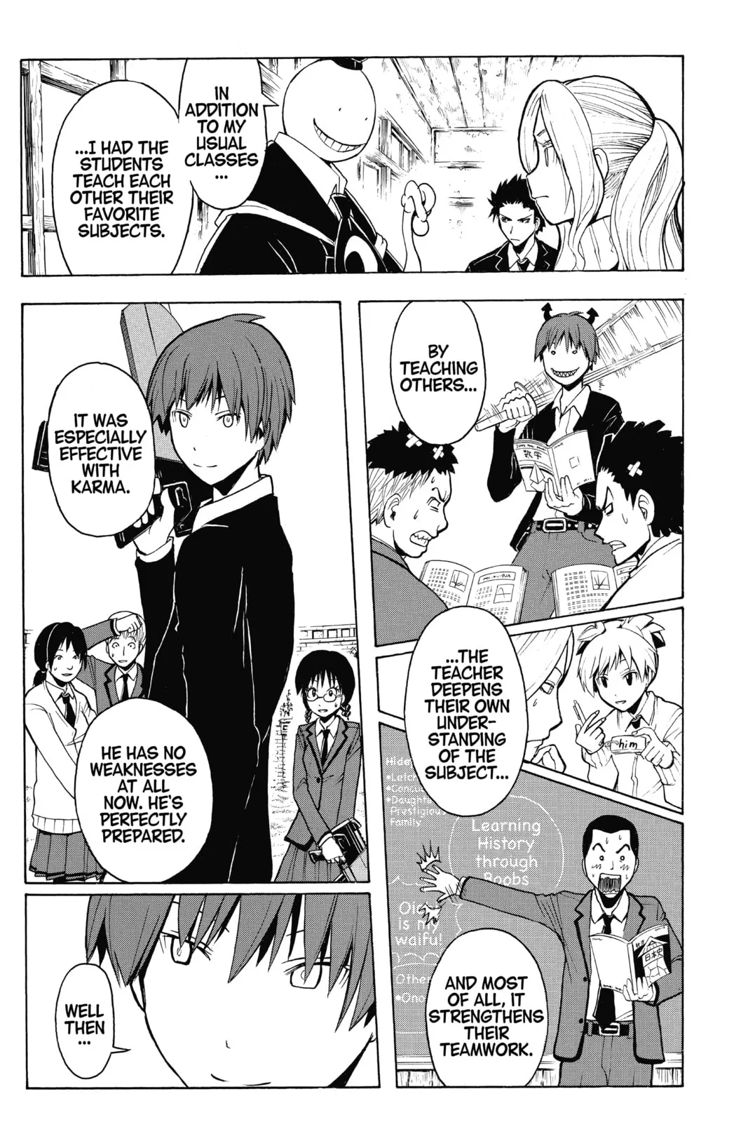 Assassination Classroom, chapter 121, page 17