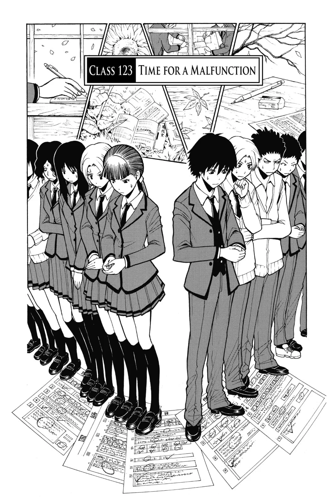 Assassination Classroom, chapter 123, page 1