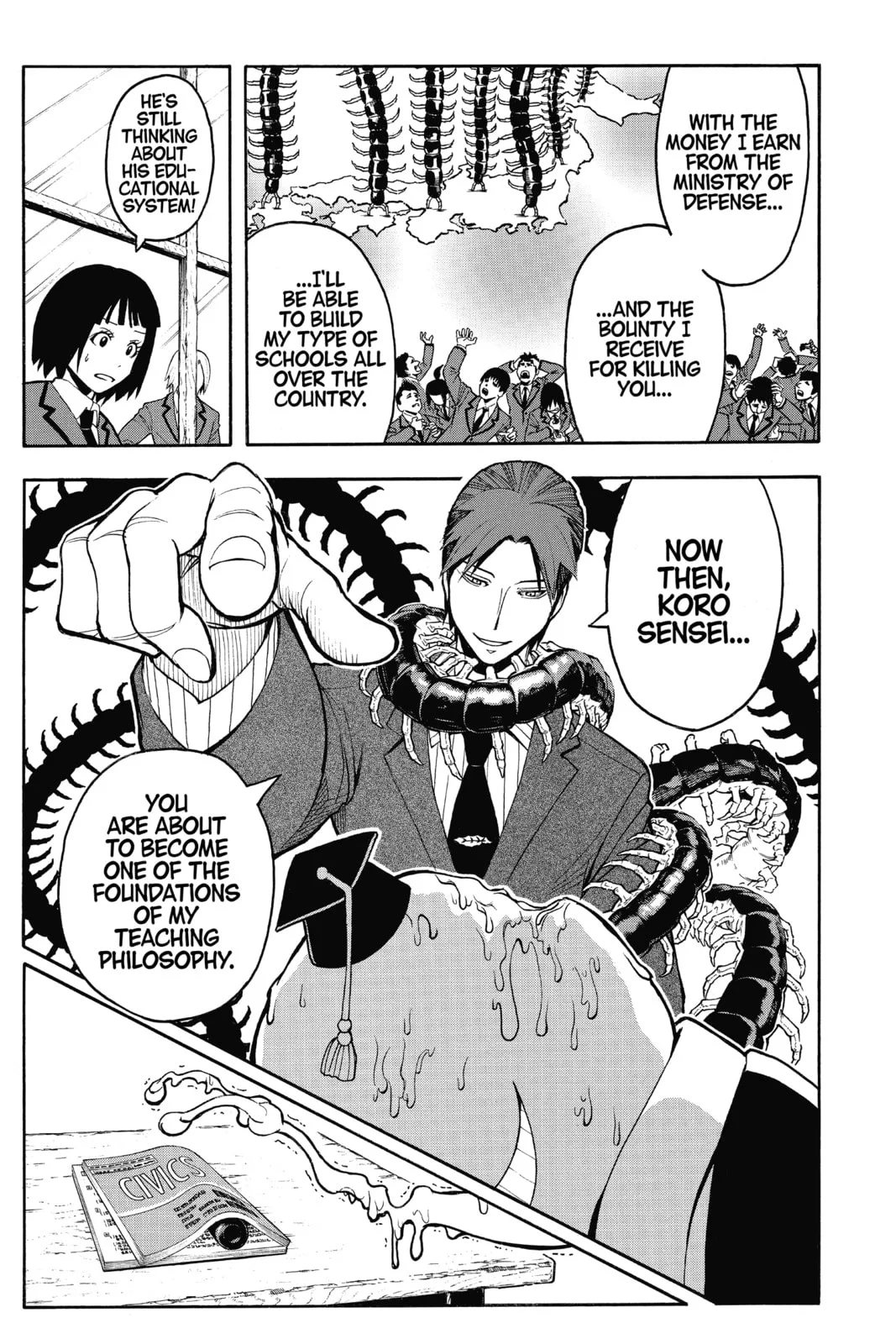 Assassination Classroom, chapter 124, page 15