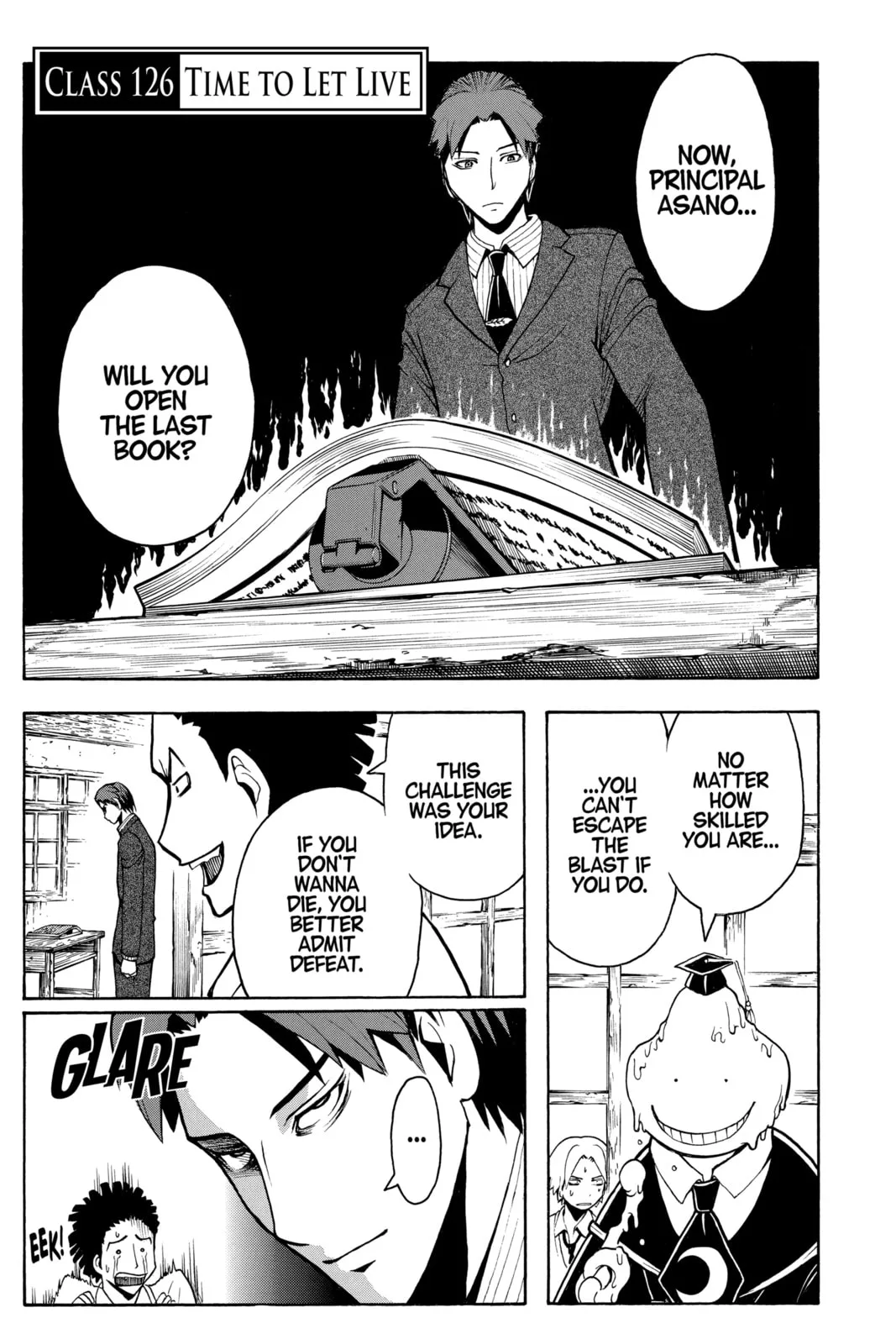 Assassination Classroom, chapter 126, page 1