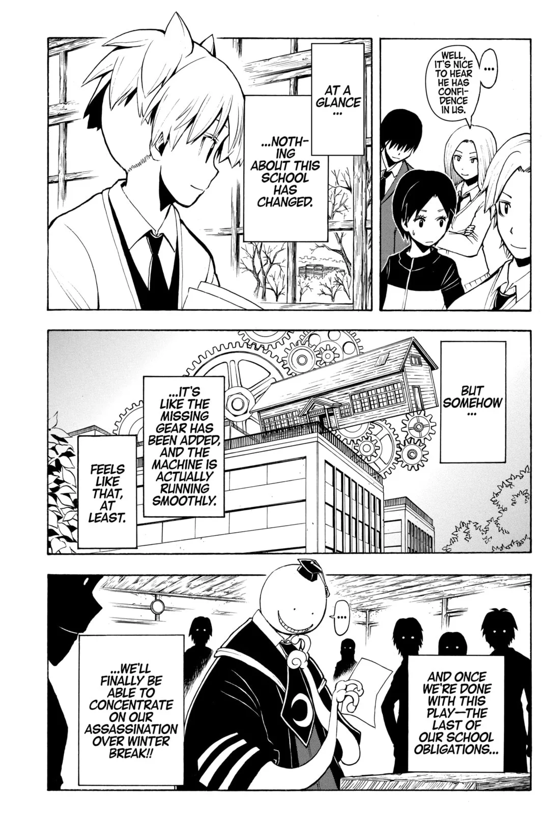 Assassination Classroom, chapter 127, page 4
