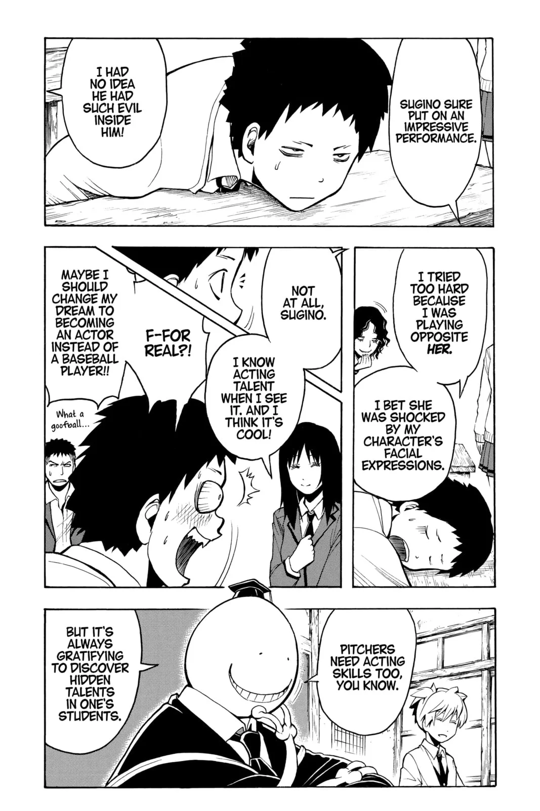 Assassination Classroom, chapter 128, page 3