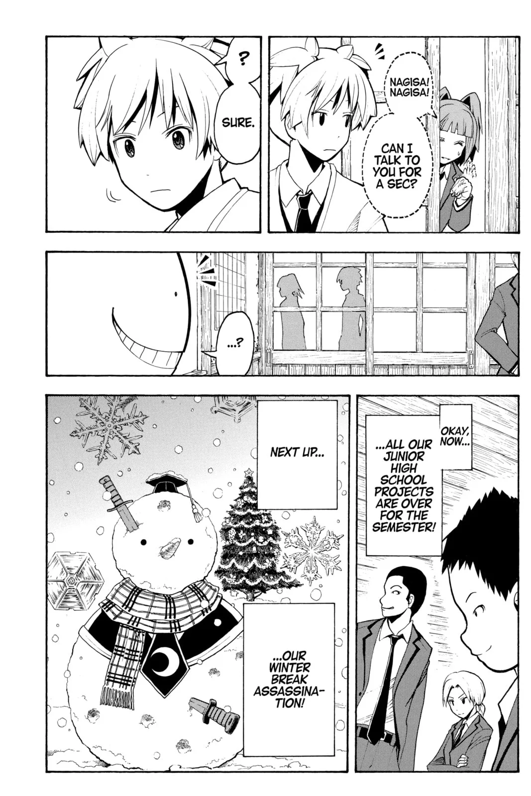 Assassination Classroom, chapter 128, page 4