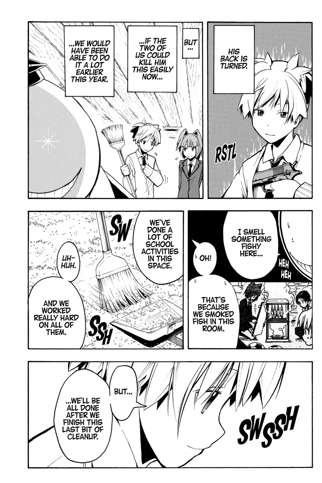 Assassination Classroom, chapter 128, page 8