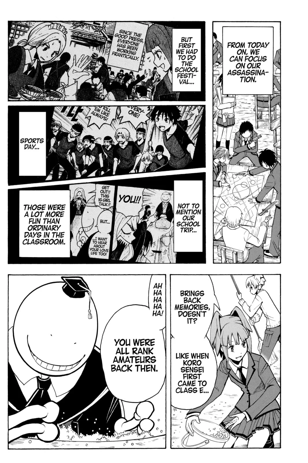 Assassination Classroom, chapter 128, page 9