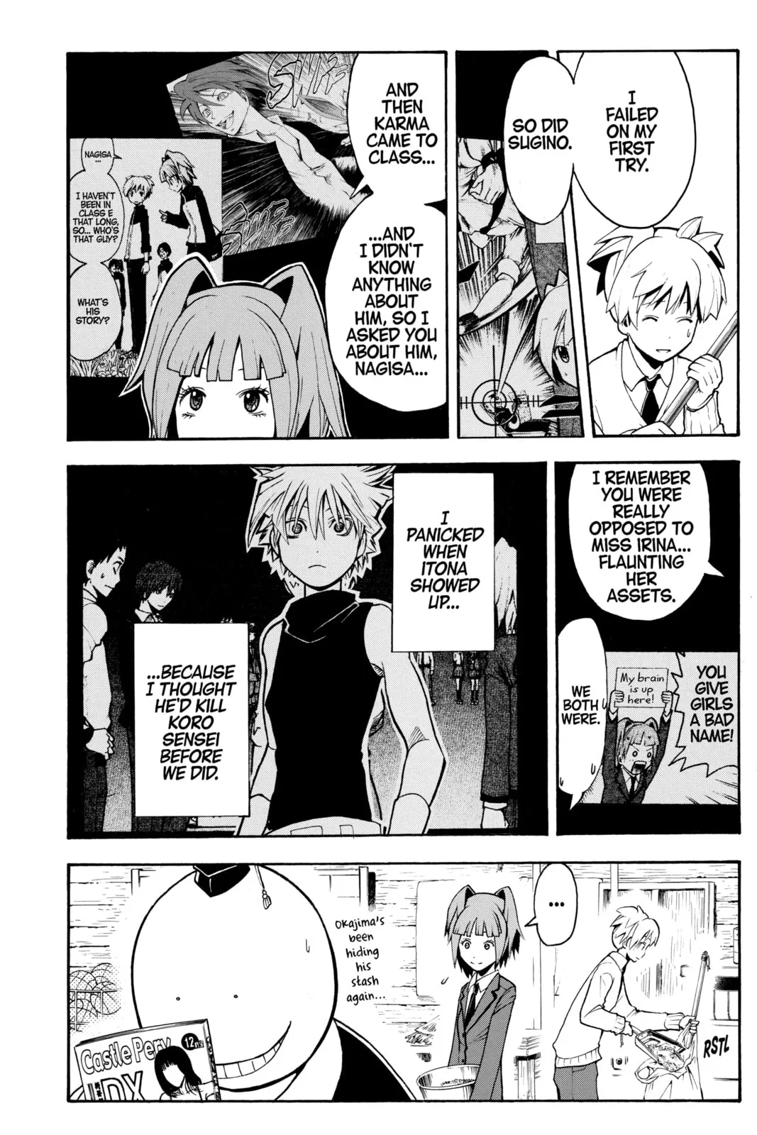 Assassination Classroom, chapter 128, page 10
