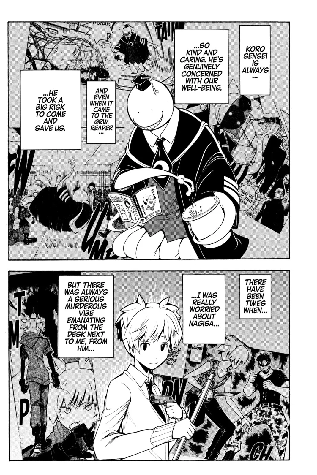 Assassination Classroom, chapter 128, page 11
