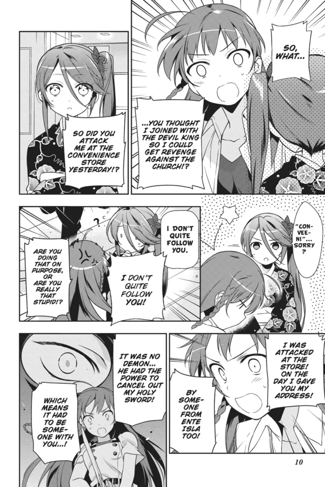 The Devil is a Part-Timer!, chapter 17, page 8
