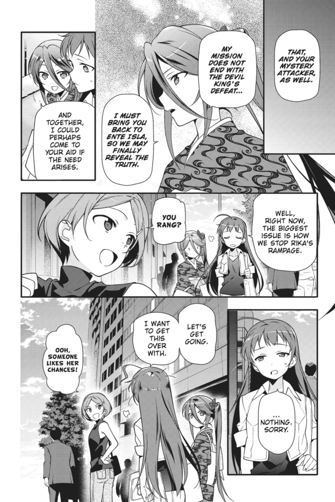 The Devil is a Part-Timer!, chapter 18, page 21