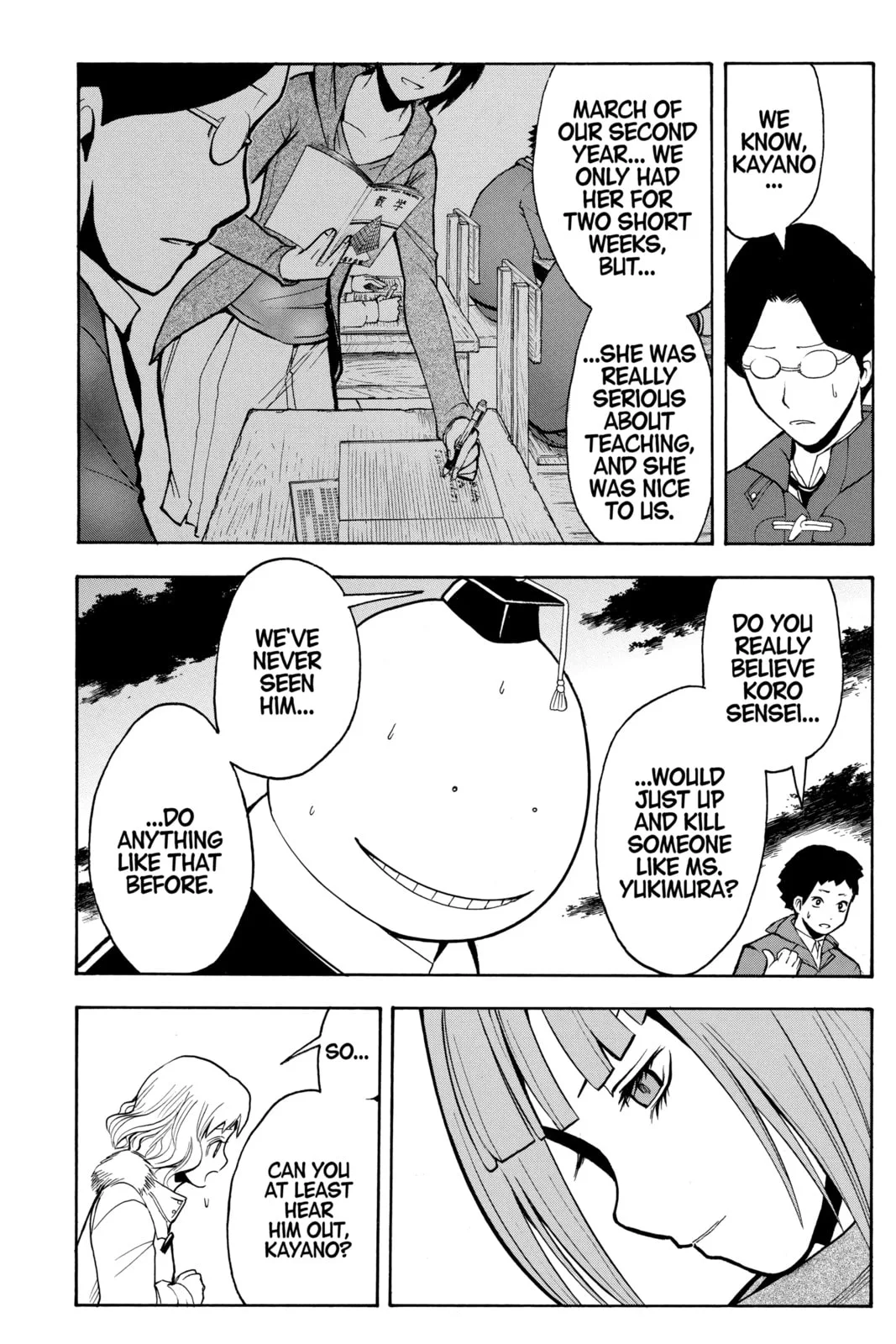 Assassination Classroom, chapter 131, page 7