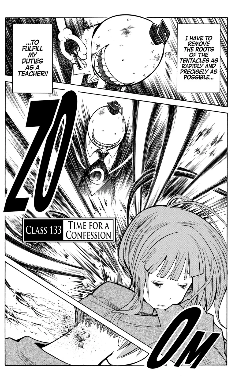 Assassination Classroom, chapter 133, page 1