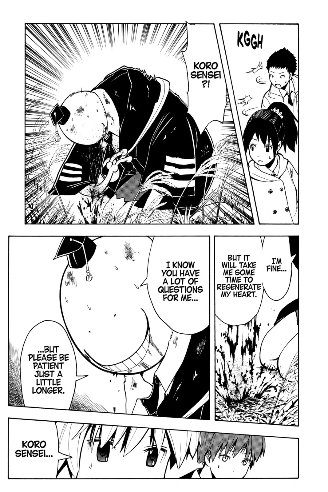 Assassination Classroom, chapter 133, page 3