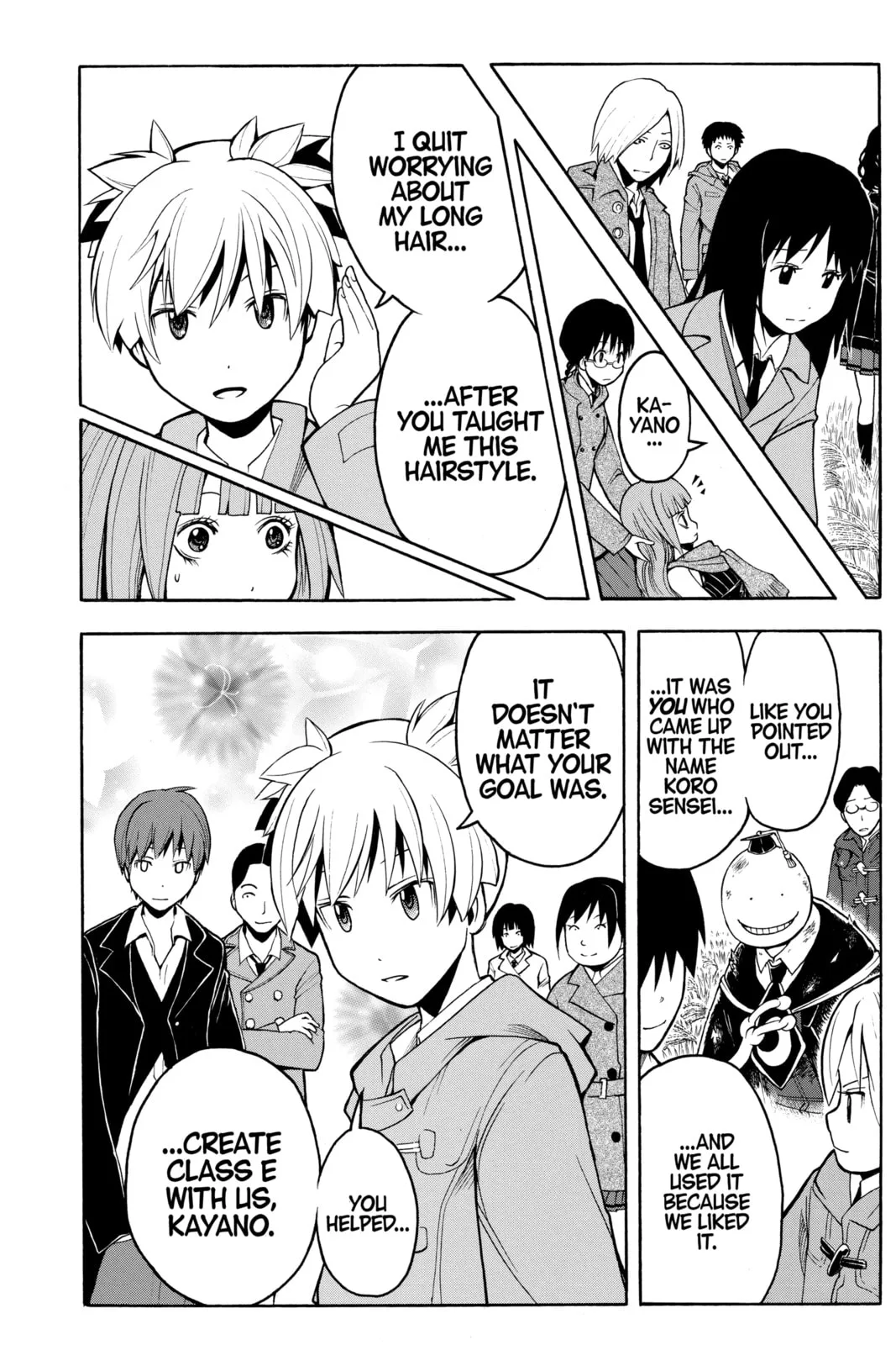 Assassination Classroom, chapter 133, page 10