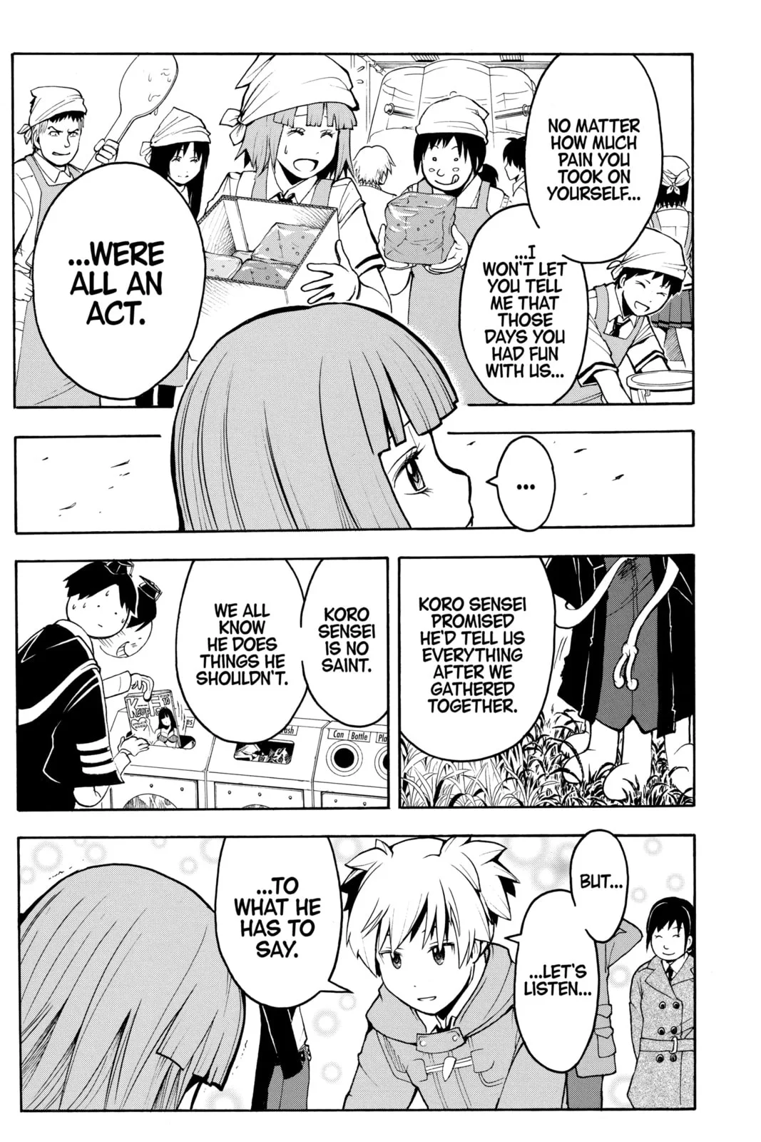 Assassination Classroom, chapter 133, page 11