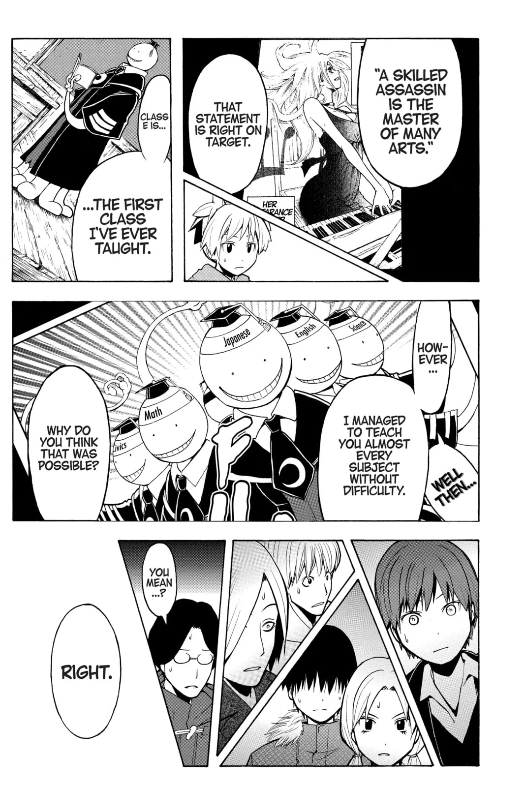 Assassination Classroom, chapter 133, page 15