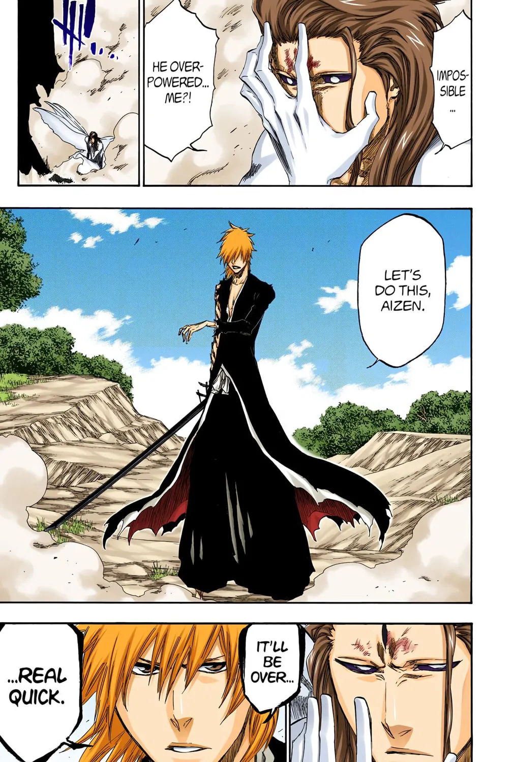Bleach Colored Manga, chapter 417, page 33