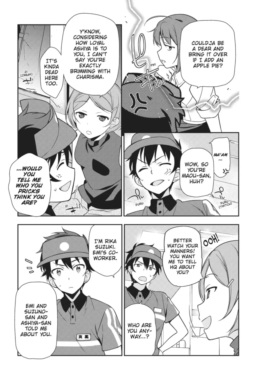 The Devil is a Part-Timer!, chapter 20, page 4
