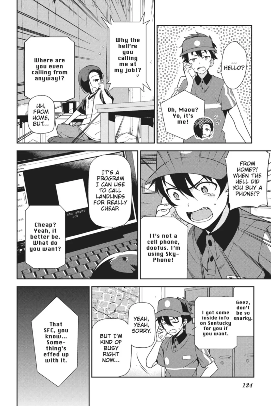 The Devil is a Part-Timer!, chapter 21, page 8