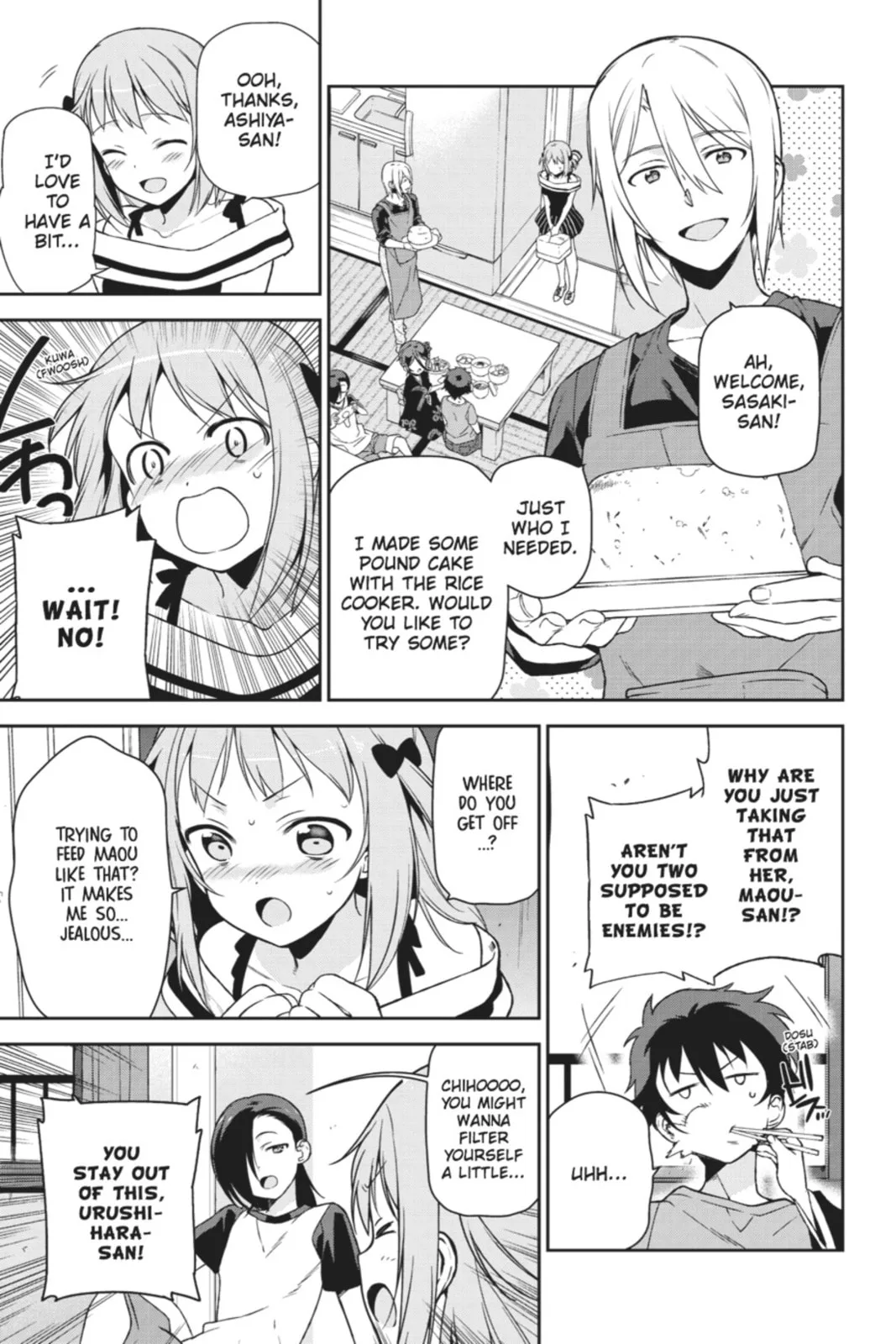 The Devil is a Part-Timer!, chapter 24, page 14