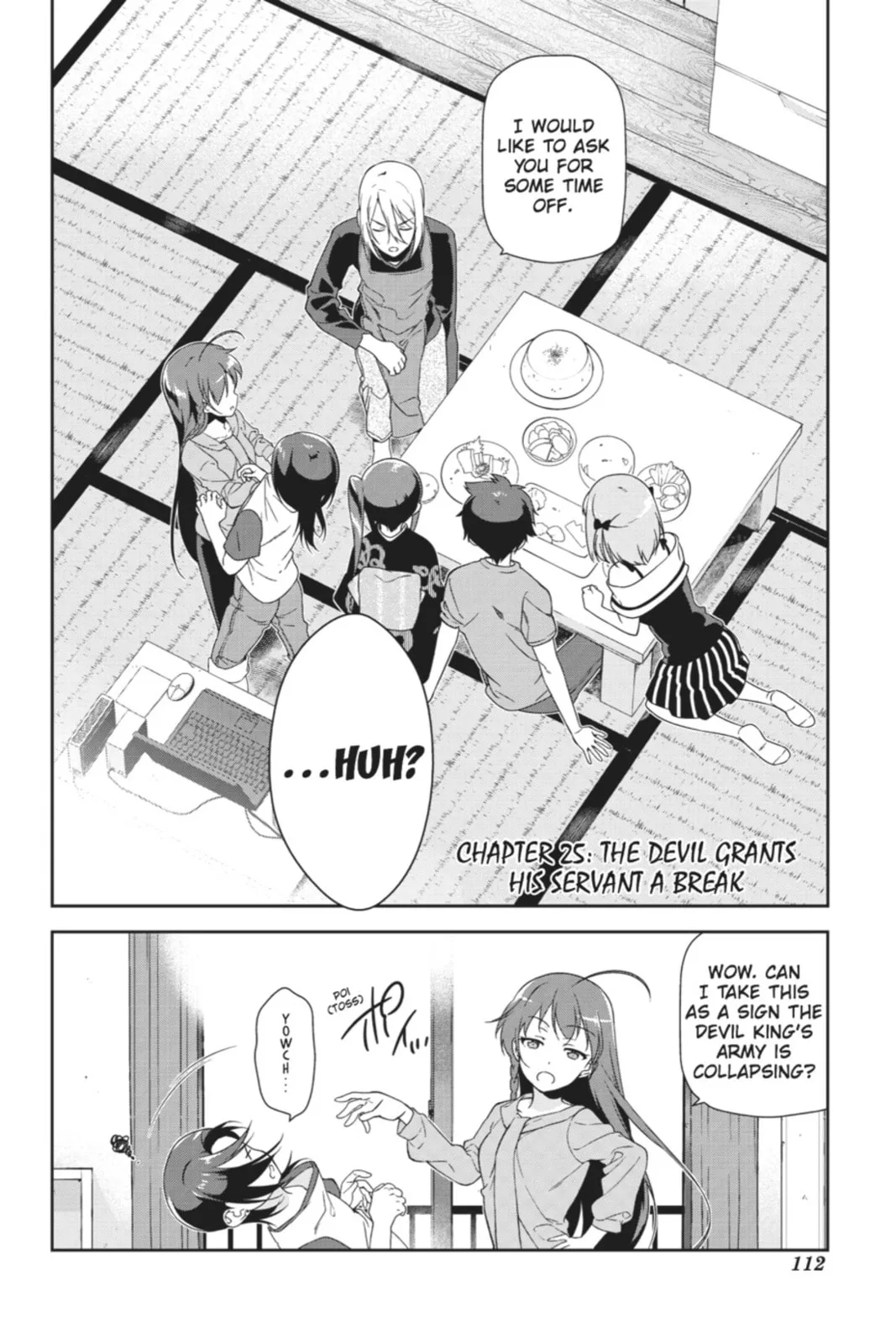 The Devil is a Part-Timer!, chapter 25, page 2