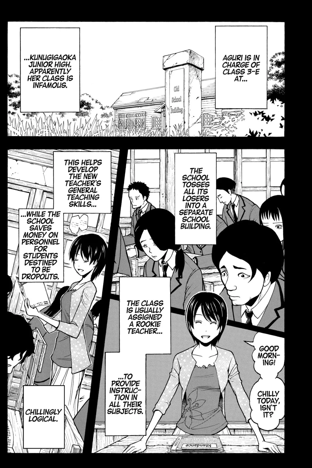 Assassination Classroom, chapter 136, page 5