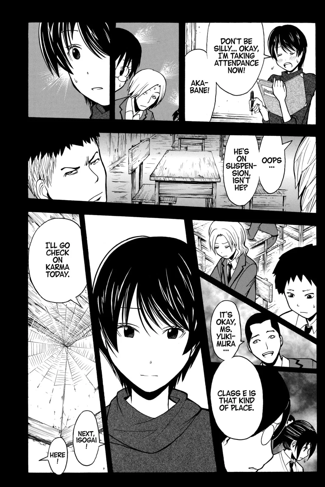 Assassination Classroom, chapter 137, page 9