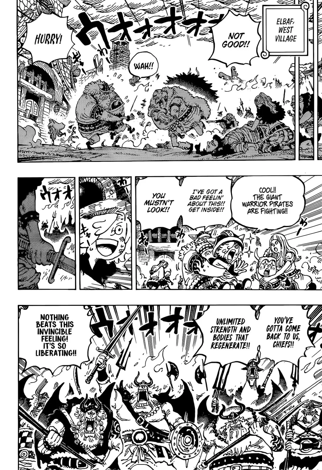 One Piece Manga, chapter 1177, page 2