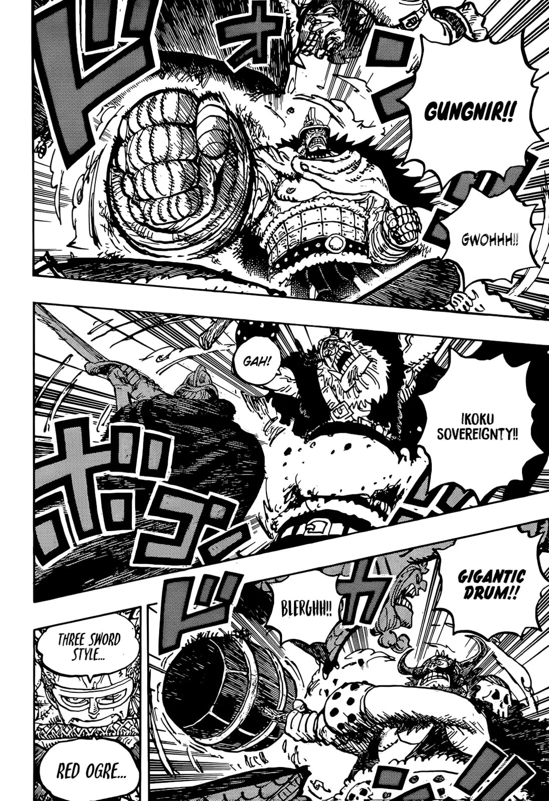 One Piece Manga, chapter 1177, page 6