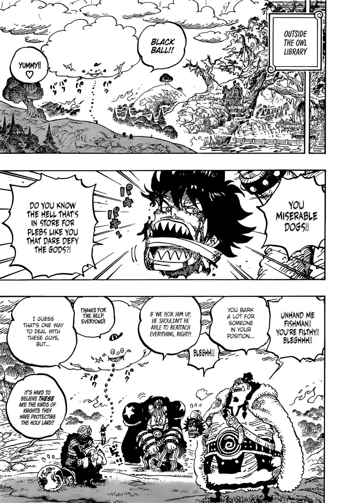 One Piece Manga, chapter 1177, page 9