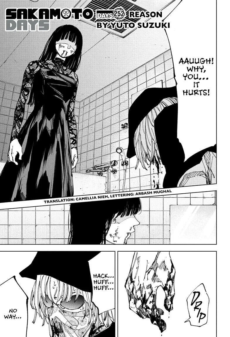 Sakamoto Days Manga Online, chapter 252, page 1