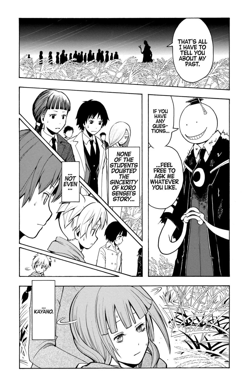 Assassination Classroom, chapter 141, page 3