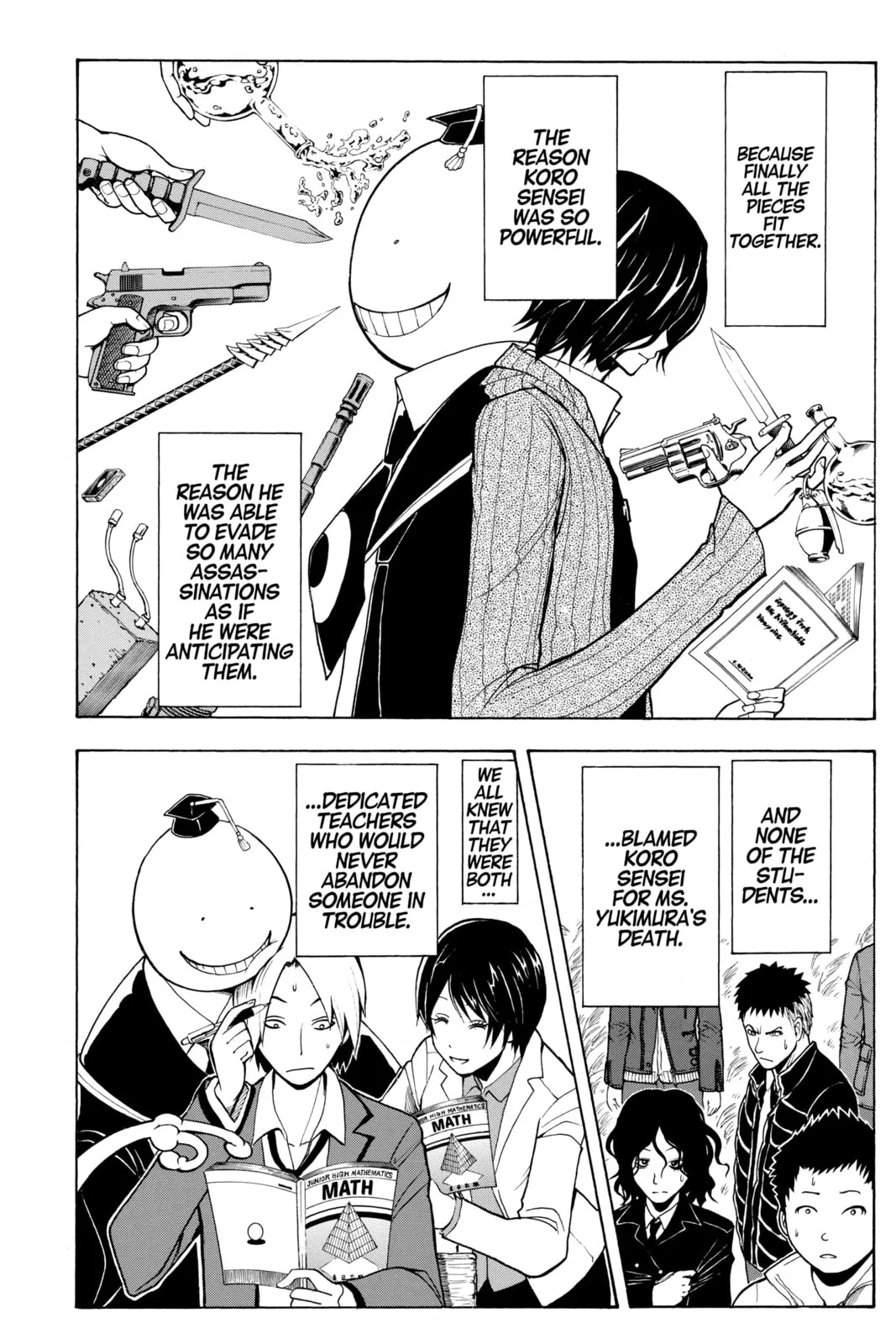 Assassination Classroom, chapter 141, page 4