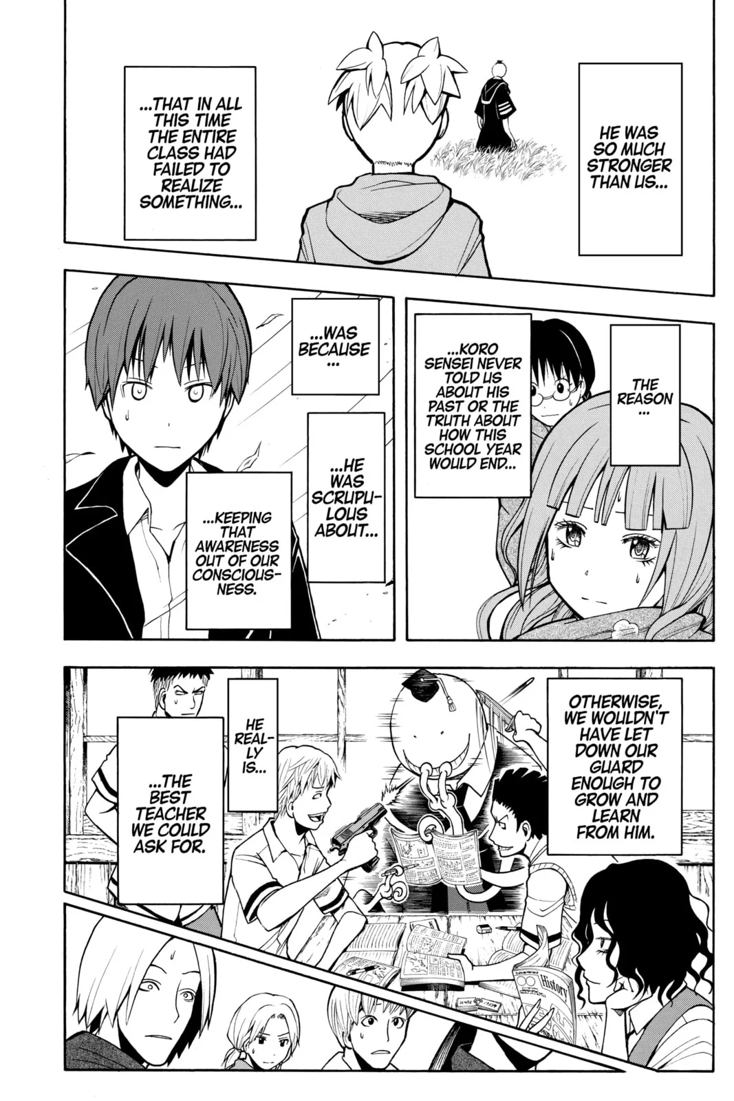 Assassination Classroom, chapter 141, page 10
