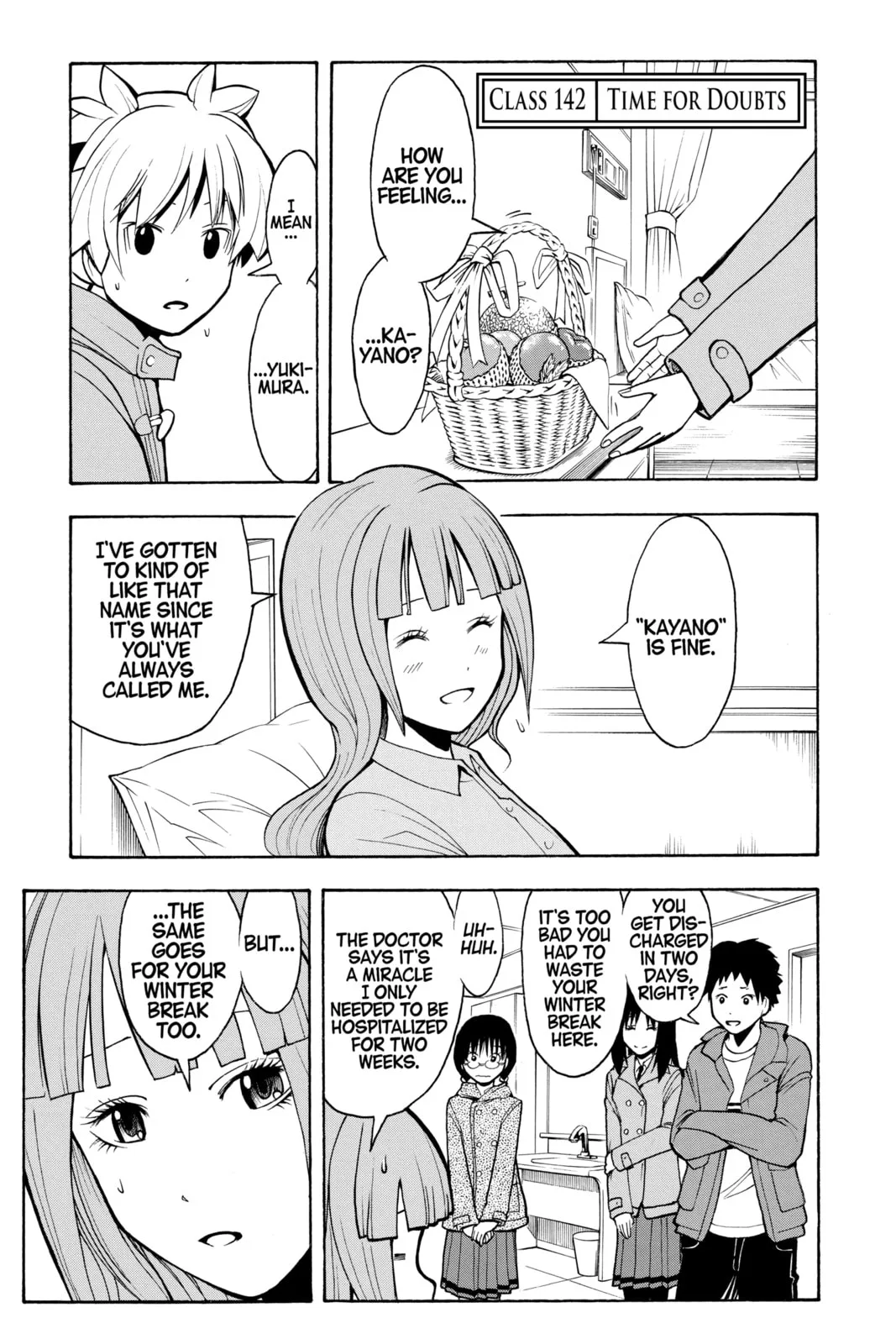 Assassination Classroom, chapter 142, page 1