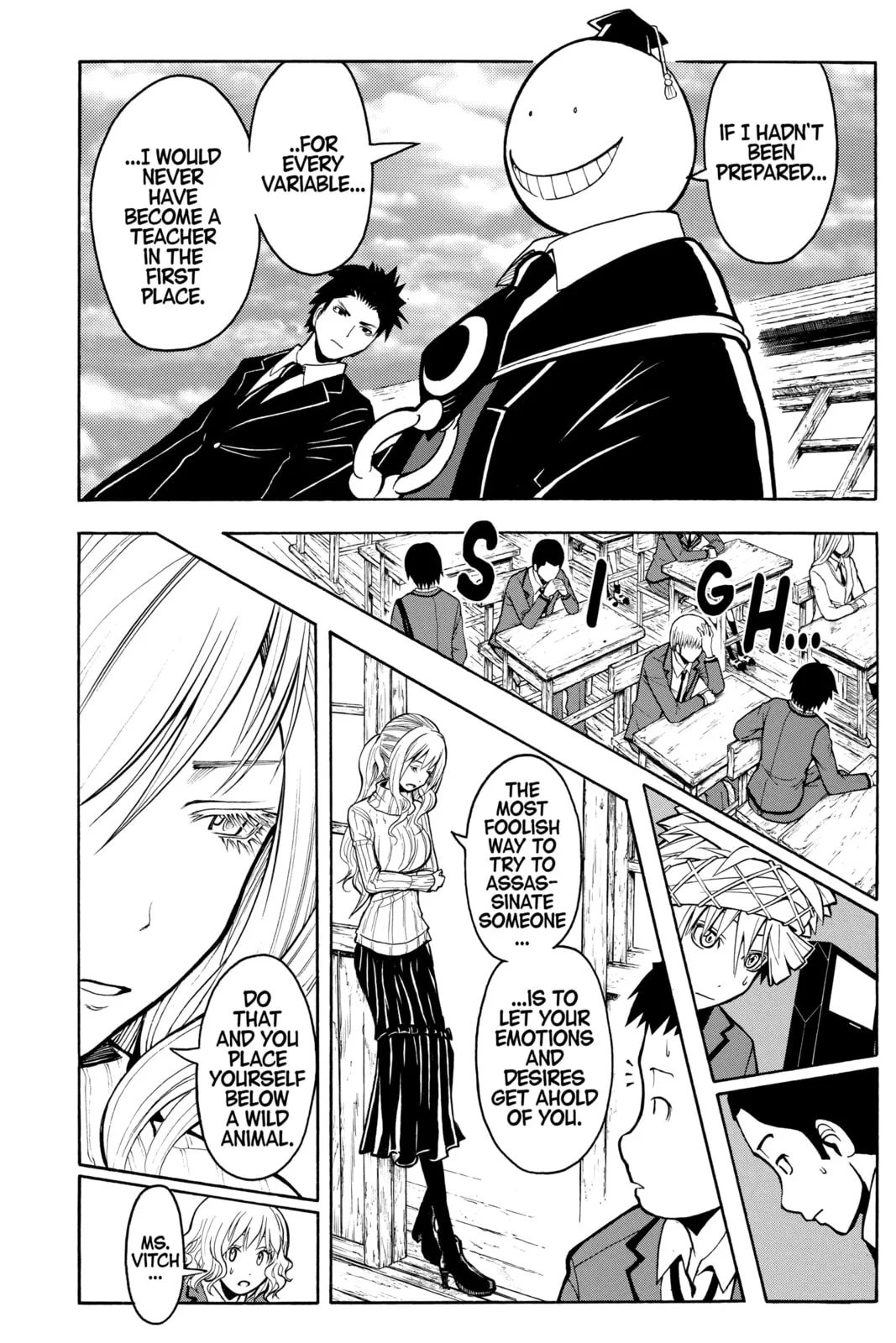 Assassination Classroom, chapter 142, page 12