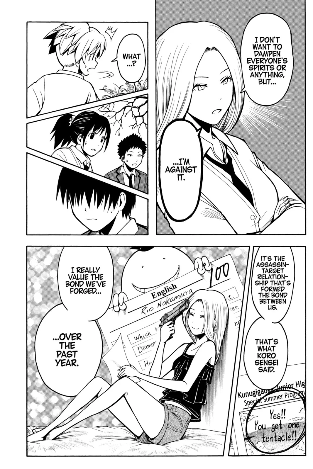 Assassination Classroom, chapter 142, page 17