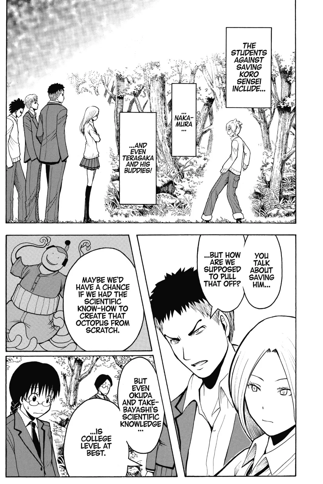 Assassination Classroom, chapter 143, page 3