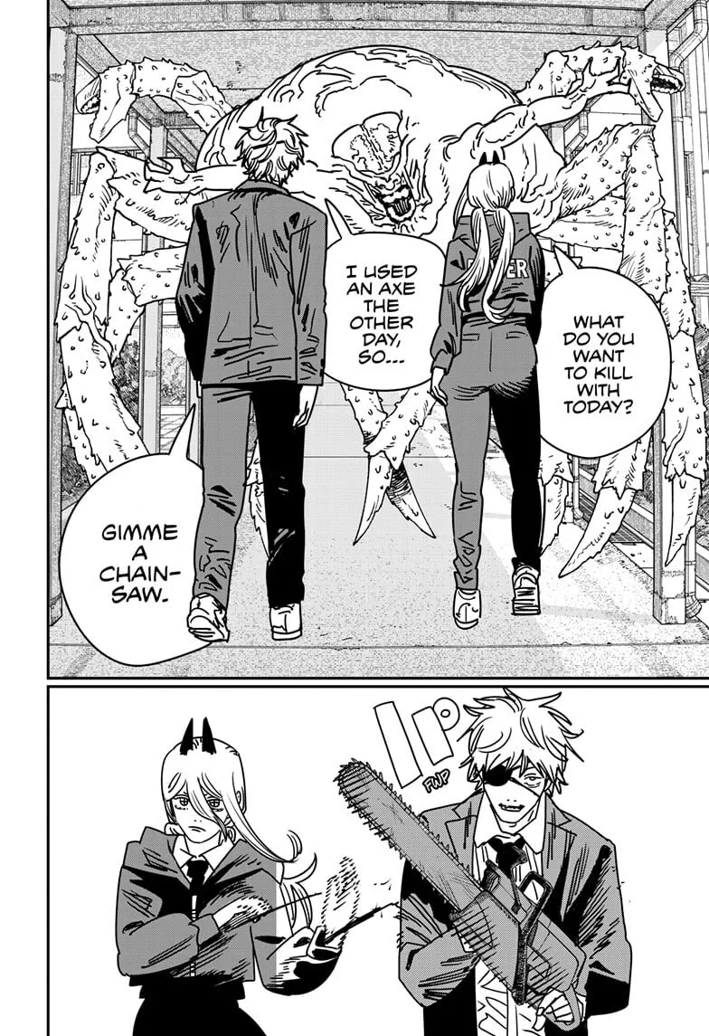 Chainsaw Man Manga, chapter 232 END, page 17