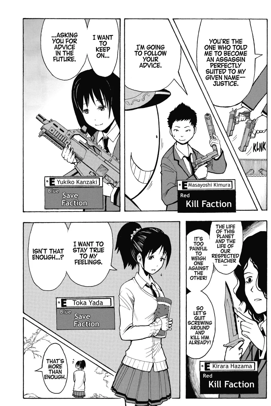 Assassination Classroom, chapter 144, page 4