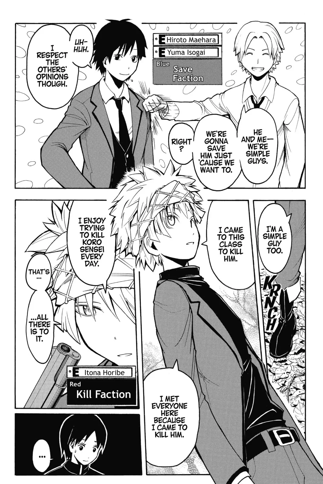 Assassination Classroom, chapter 144, page 5