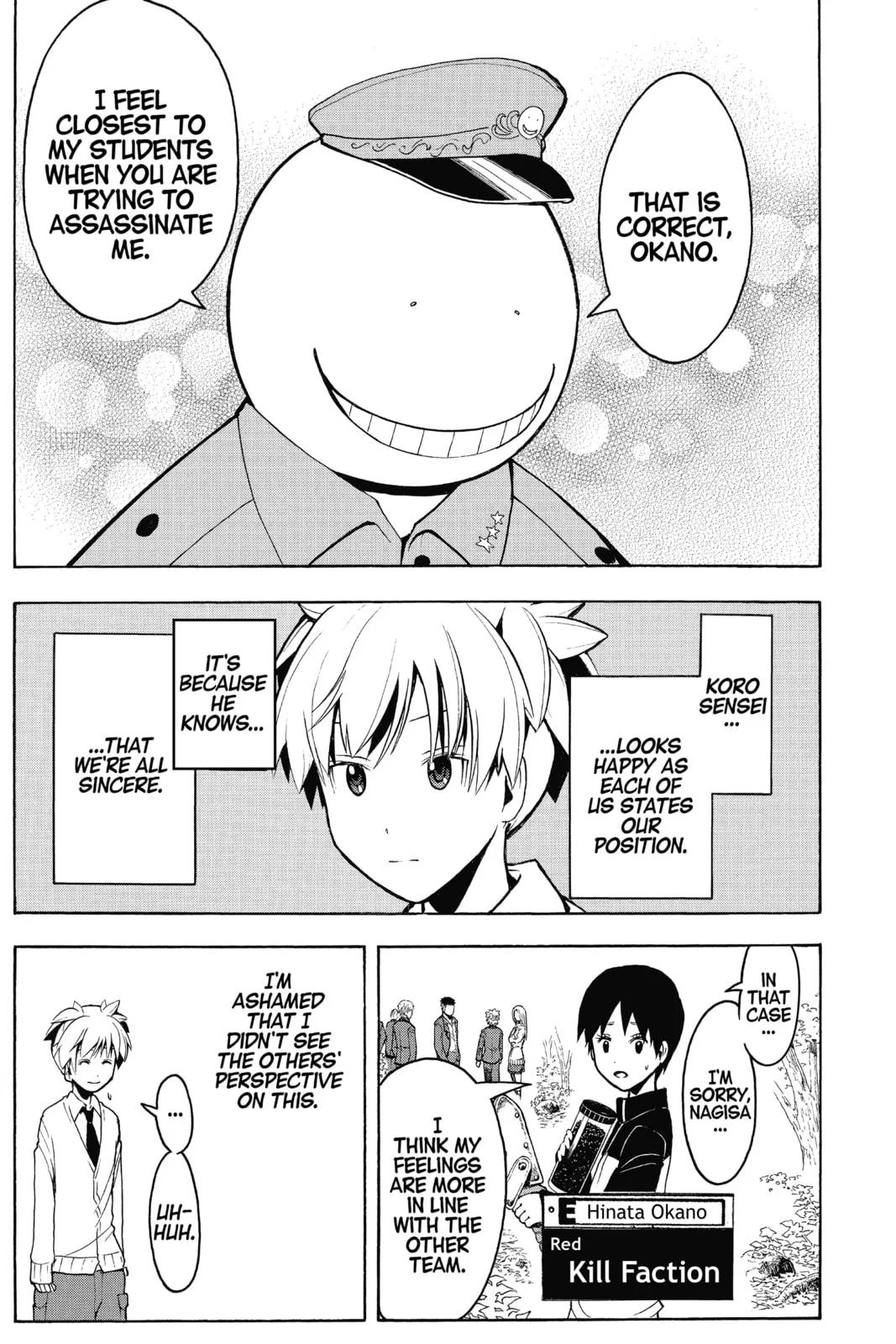 Assassination Classroom, chapter 144, page 6