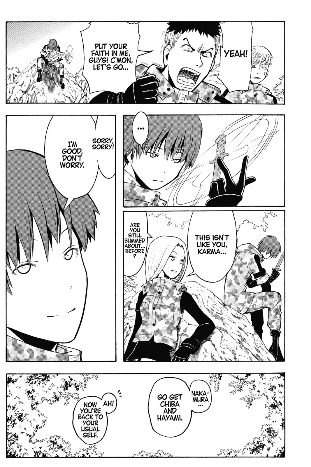 Assassination Classroom, chapter 144, page 14